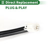 Toyota Corolla Left Side Door Mirror Glass (2003-2008)