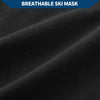 Balaclava Face Mask with Glasses hole Short Ski Sun Hood Masks Motorcycle Black