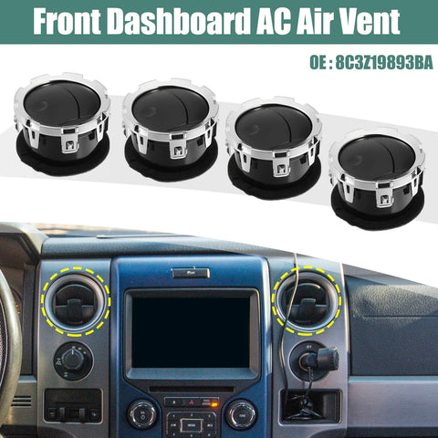 Ford F-250 Super Duty 4 Pcs AC Air Vent (2008-2010)