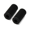 Motorcycle Foot Pegs - Black 2 x Rubber Gear Shifter Lever Covers