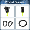 Dodge Windshield Washer Nozzle With Gasket Fluid Hose