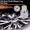 Mercedes-Benz Wheel Lock Lug Nut Key Tool