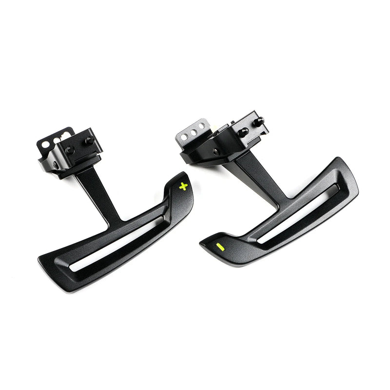 Porsche Cayenne (2017-2023) 2 x Black Green Steering Paddle Shifter