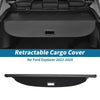 Ford Explorer 2022-2025 Rear Trunk Shelf Black Retractable Cargo Cover