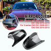 BMW E90 E92 E93 Carbon Fiber M3 Style Mirror Cover Caps (2005–2013)