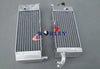 Yamaha YZ250 WR250 Aluminum Radiator & Blue Hoses (1990-1991)