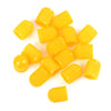 Motorcycle Bike Car 16pcs Yellow Plastic Tire Valve Stem Cap Cover