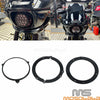 Harley Softail FXLRST FXRST Low Rider ST Black Adjustable Bracket Kit (2022-Up)