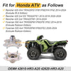 Honda Foreman 500 Wheel Hubs / 2x / (2014–2019)