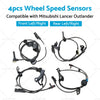 Mitsubishi Lancer, Outlander 4 x Wheel Speed Sensors (2003-2023)