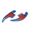 Ford Mustang Blue Steering Wheel Shifter Paddle Extensions (2015-2023)