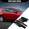 Toyota (4 Pcs) Black Plastic Roof Rack End Cap Covers