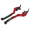 Suzuki GSXS125 GSXR150 CNC Red Extendable Brake Clutch Levers (2017-2019)