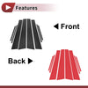 Toyota Prius 8 Pcs Carbon Fiber Door Pillar Trim (2016-2022)