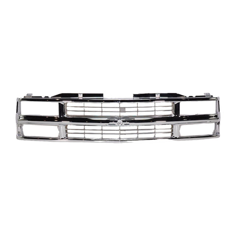 Grille Assembly Chrome For 1994-1999 Chevrolet C1500