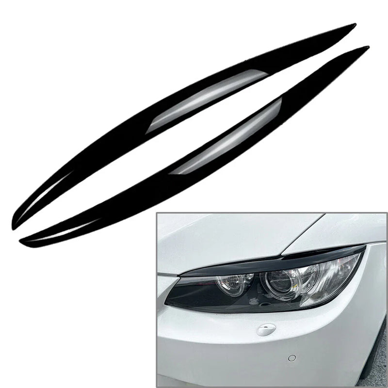 BMW 3 Series E92 E93 M3 Headlight Eyelids Cover Trim (2005-2013)