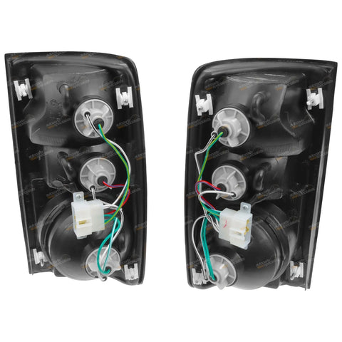 Toyota Hilux LH+RH / Pair / Chrome Altezza Tailights (1988–1997)