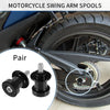 Motorcycle Pair Swingarm Spools 6mm CNC