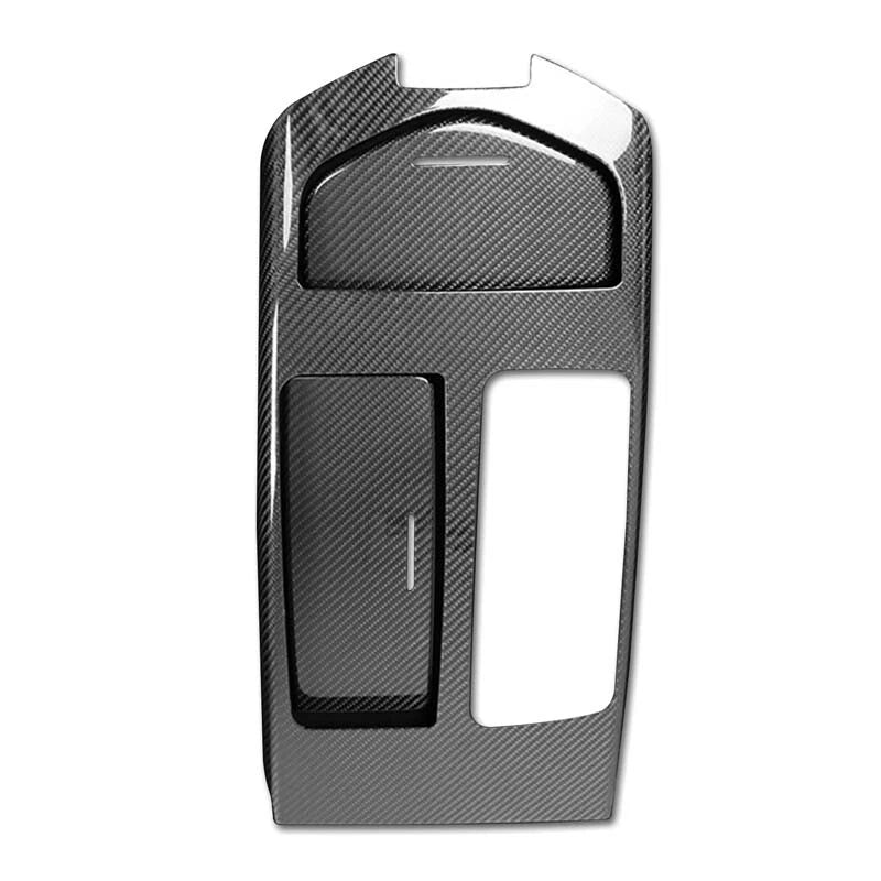 For Maserati Ghibli 17-22 Dry Real Carbon Fiber Center Console Panel Cover Trim