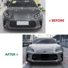 Toyota GR86 (2022-2025) Gloss Black Trim Bumper Spoiler Lip