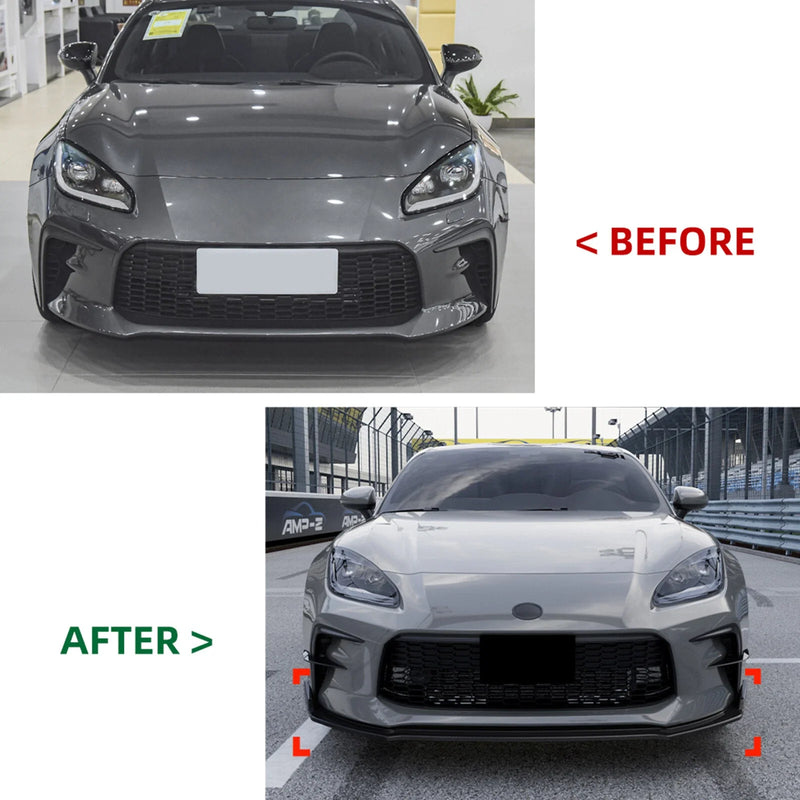 Toyota GR86 (2022-2025) Gloss Black Trim Bumper Spoiler Lip