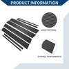 Toyota RAV4 8 Pcs Black Carbon Fiber Window Trim Covers (2013-2018)