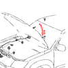 Toyota Wagon 2005-2015 BonnetHinges