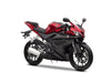 Yamaha R125 Bolt Clip Black Anodised Aluminium Fairing & Screen (2008–2018)