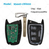 Hyundai Santa Fe (2012-2016) 433MHz ID46 Remote Auto Key Fob