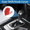 Toyota Camry Red Faux Leather Gear Shift Knob Cover (2018-2024)