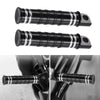 Harley Male Footpegs Black Aluminum Alloy Foot Pegs
