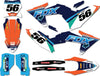 KTM SXF Foxy Style Custom Graphics Full Kit Stickers (2023-2025)