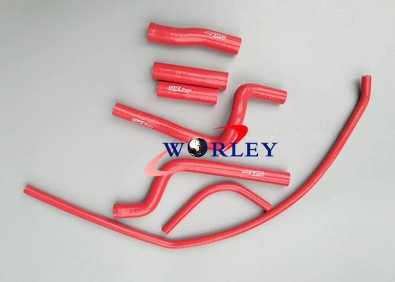 Honda CR500R CR500 7PCS Silicone Radiator Hoses (1989-1994)