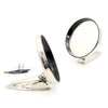Porsche 912 / 911 Carrera RS Chrome Stainless Steel Door Fender Mirror Set