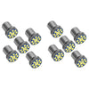 Car Truck 10Pcs LED 12SMD BAY15D 1156 P21W Turn Signal Light Bulbs