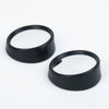Blind Spot Mirror 5.5x2cm Wide Angle Rotation Adjustable Rear View