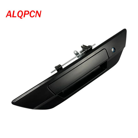 Toyota Hilux Revo Black Tailgate Handle with Lock Key Cylinder (2015-2022)