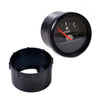 2" 52mm 12V Motorcycle Fuel Level Gauge Meter Black Face Rim