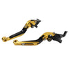 Kawasaki Z900RS ZX6R ZX636 CNC Folding Extendable Brake Clutch Levers (2018-2022)