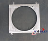 Mazda RX2 RX3 RX4 RX5 RX7 Aluminum Radiator Shroud & Fan (1970-1985)