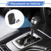 Nissan Altima (2019-2024) Black Faux Leather Car Gear Shift Knob Cover