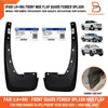 Ford Ranger T6 High Ride 4WD Genuine Front Mud Flaps (2012-2021)