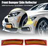 BMW F30 340i Yellow Front Bumper Reflectors (2012-2019)