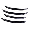 4pcs Black Car Wheel Eyebrow Arch Trim