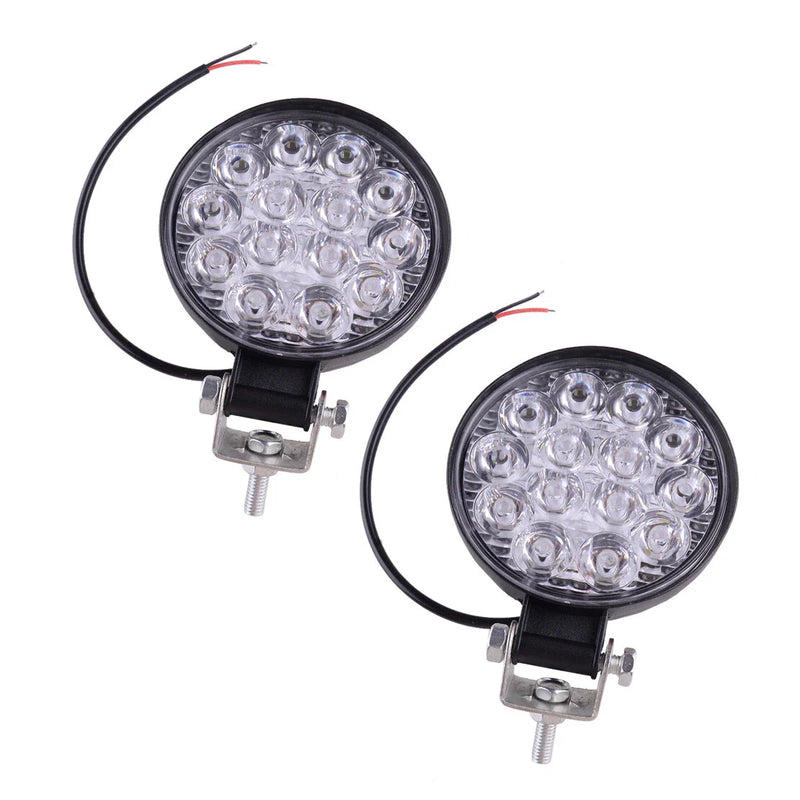 Truck Off Road Tractor ATV 12V 42W LED Work Spot Lights