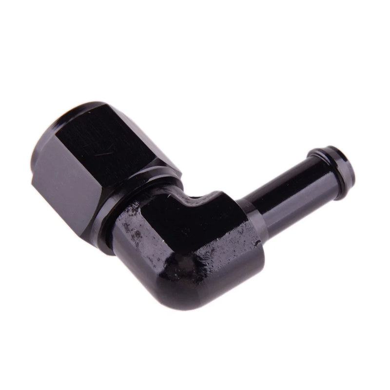 Universal Hot 2 x 6AN Female to 3/8 & 5/16 Barb Fitting Adapter 90 Degree