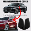 Chevy Impala Gloss Black Exterior Side Mirror Cover Caps (2014-2020)