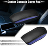 Mitsubishi Outlander Carbon Fiber Black Blue Center Console Cover