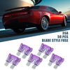 Car Boat Truck SUV Motorcycle Purple Blade Style Fuses 50pcs 35A Mini Size