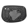 Honda Jazz Left Side Heated White Mirror Glass (2002-2008)